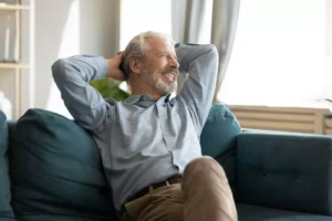 Relaxed Man