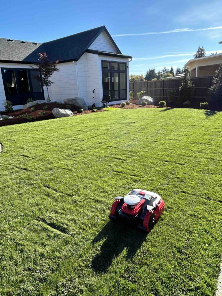 Home Robotic Lawn mowing